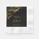 Search for black floral napkins Script