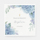 Recherche de hortensia bleu serviettes Aquarelle