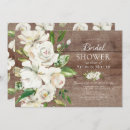 Search for rustic floral bridal shower invitations Flowers