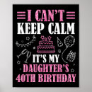 Search for 40th birthday posters Celebration