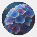 Search for purple hydrangeas stickers Garden