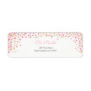 Search for baby sprinkle return address labels Girl