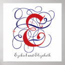 Recherche de lettre e posters Monogramme