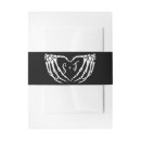 Search for halloween wedding invitation belly bands Hallowedding