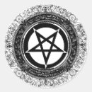 Recherche de pentagone autocollants Diable