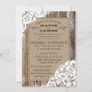 Search for country western wedding invitations Lace
