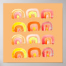 Recherche de rétro arc en ciel art Jaune