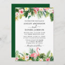 Search for flamingo wedding invitations Modern
