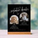 Search for dog signature drink wedding signs Cute