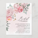 Recherche de blush bridal shower invitations Fleurs d'eau