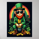 Recherche de leprechaun posters St patrick