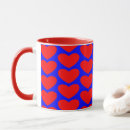 Recherche de coeur bleu tasses Coloré