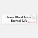 Search for eternal life bumper stickers Faith