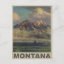 Search for montana travel postcards Illustration
