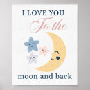 Search for moon and back nursery decor Boy