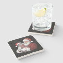 Search for vintage santa claus coasters Xmas