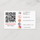 Search for email business cards Virtual digital contact scannable