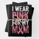 Search for breast cancer awareness wrapping paper Survivor