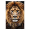 Recherche de lion bleu posters Tête de lion