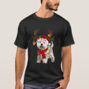 Search for westie christmas tshirts Santa