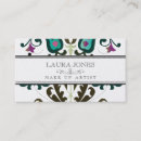 Recherche de damassé baroque cartes visite Styliste