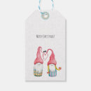 Search for christmas gnome gift tags Watercolor