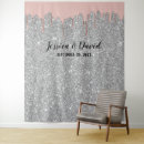 Search for silver wedding backdrops Bridal shower