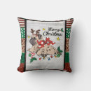 Search for pug christmas pillows Dog lover