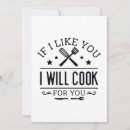 Search for funny restaurant cards Cook