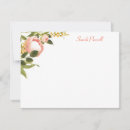 Search for peonies note cards Simple