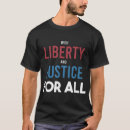 Search for liberty and justice for all tshirts Pride
