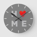 Recherche de gris horloges Gris et blanc