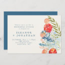 Search for watercolor floral rehearsal dinner invitations Vintage