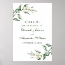 Search for greenery welcome wedding signs Flowers