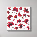 Search for vector canvas prints Red