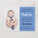 Search for new born thank you cards Boy