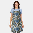 Search for blue green aprons Vintage