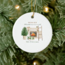 Search for photo frame ornaments First christmas married