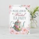 Search for teapot bridal shower invitations Teacups