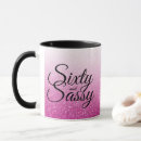 Search for pink 60th birthday mugs 60 and fabulous
