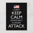 Search for democracy postcards Political