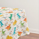 Search for dinosaur tablecloths Tyrannosaurus rex