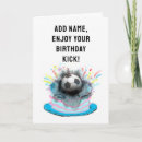 Search for funny football birthday cards Footballer