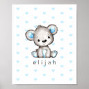 Recherche de baby shower posters Ours en peluche
