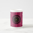 Recherche de abstraite de fleur tasses Magenta