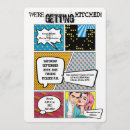 Search for pop art wedding invitations Comic