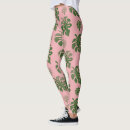 Search for green leaf pattern leggings Pink and green