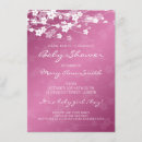 Search for japanese cherry blossom baby shower invitations Pink