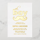Search for mustache baby shower invitations Moustache