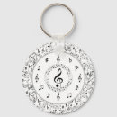 Search for white note keychains Musical notes